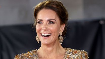 Kate Middleton’s James Bond Premiere Look Was a Tribute to Princess Diana