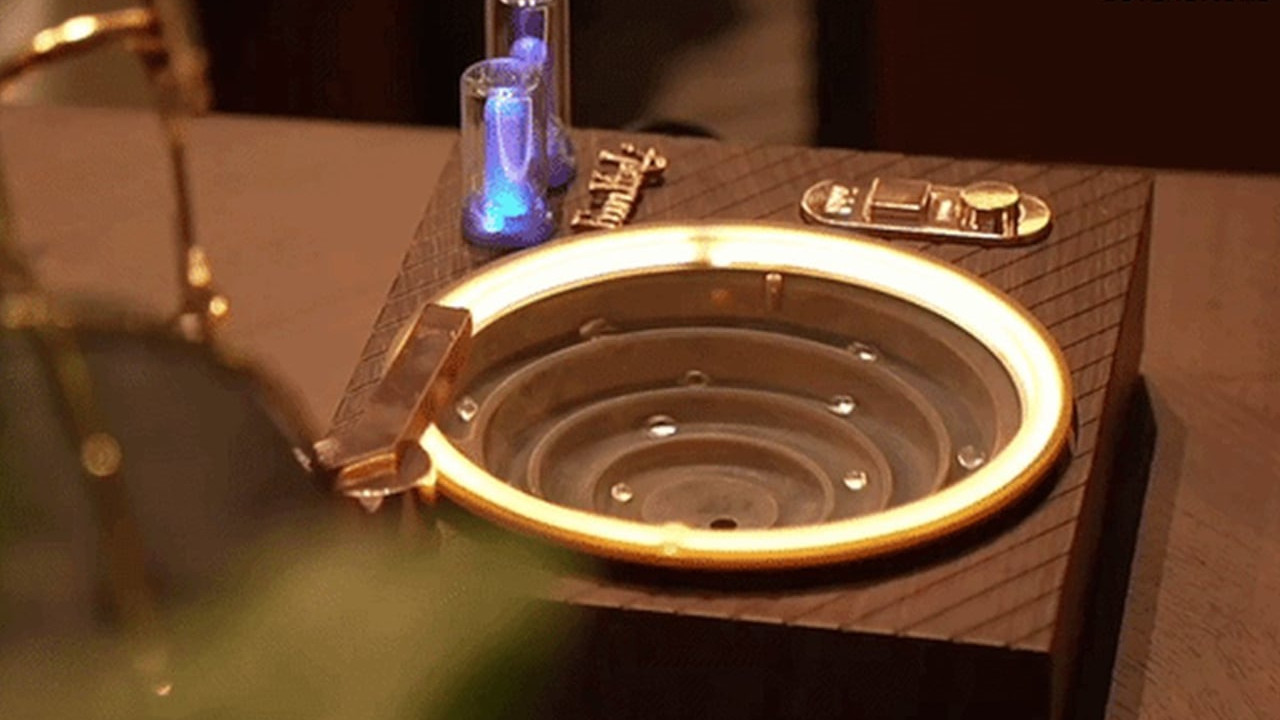 The Retro Water Drop Ambient Player