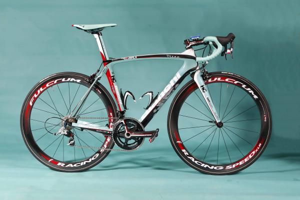 Bianchi supply the bikes to Androni Giocattoli this year.
