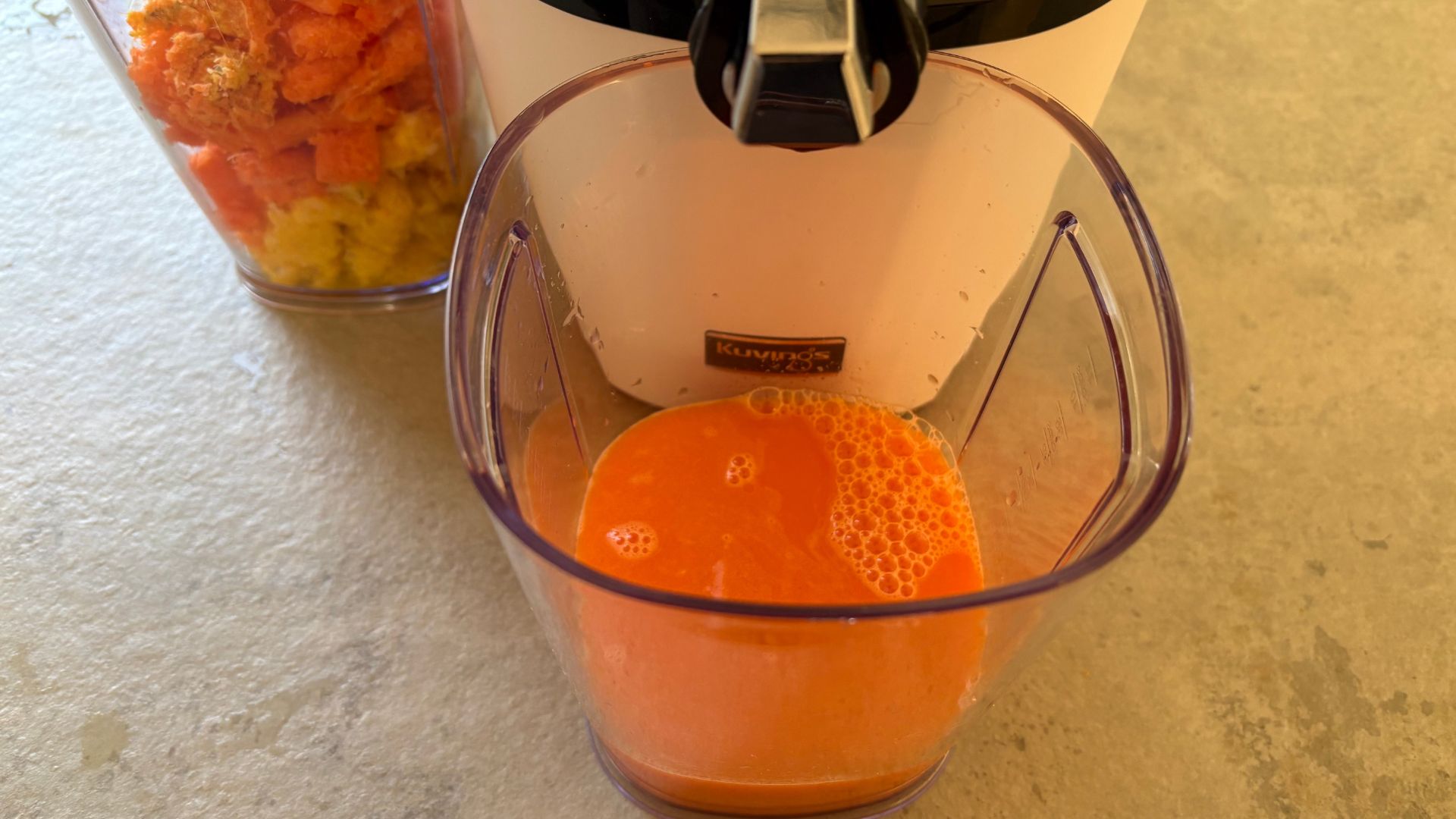 Testing the Kuvings Auto10 Slow Juicer in our kitchen
