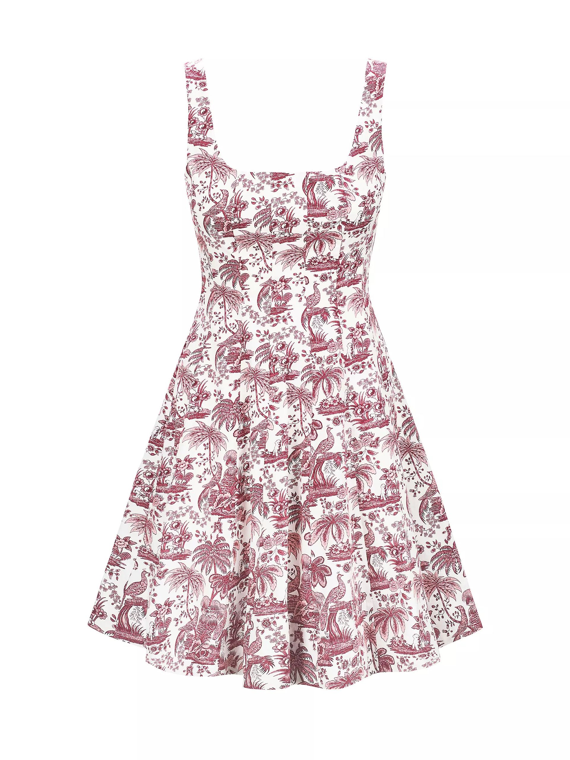 Wells Toile De Jouy Minidress