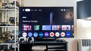 Hisense U7N Mini-LED 4K TV in living room