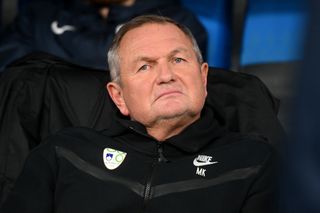Slovenia manager Matjaz Kek