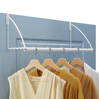 Tajsoon Expandable & Adjustable Over the Door Drying Rack