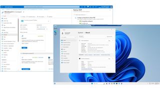 The Windows 11 connect feature in Azure