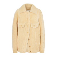 Chloé soft shearling jacket, £3,790, £1,212