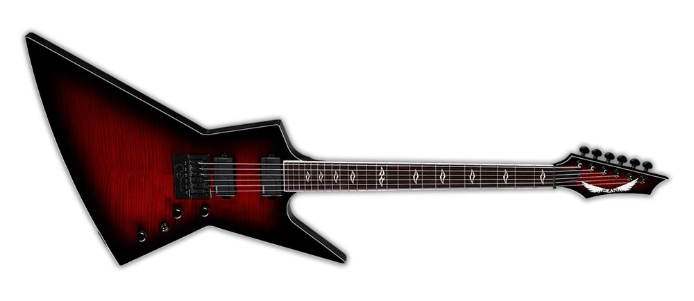 Dean Zero Select Evertune Fluence Black Cherry Burst