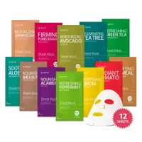 Glam Up Sheet Mask 12-Pack