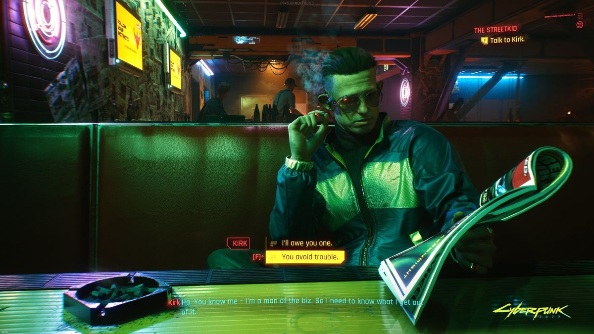 Cyberpunk 2077 Street Kid Screenshot