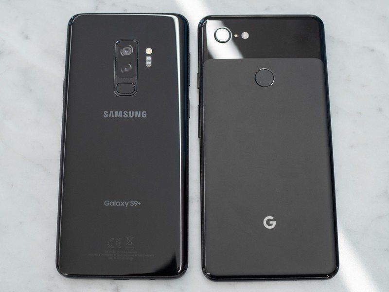 Google Pixel 3 XL vs. Galaxy S9+