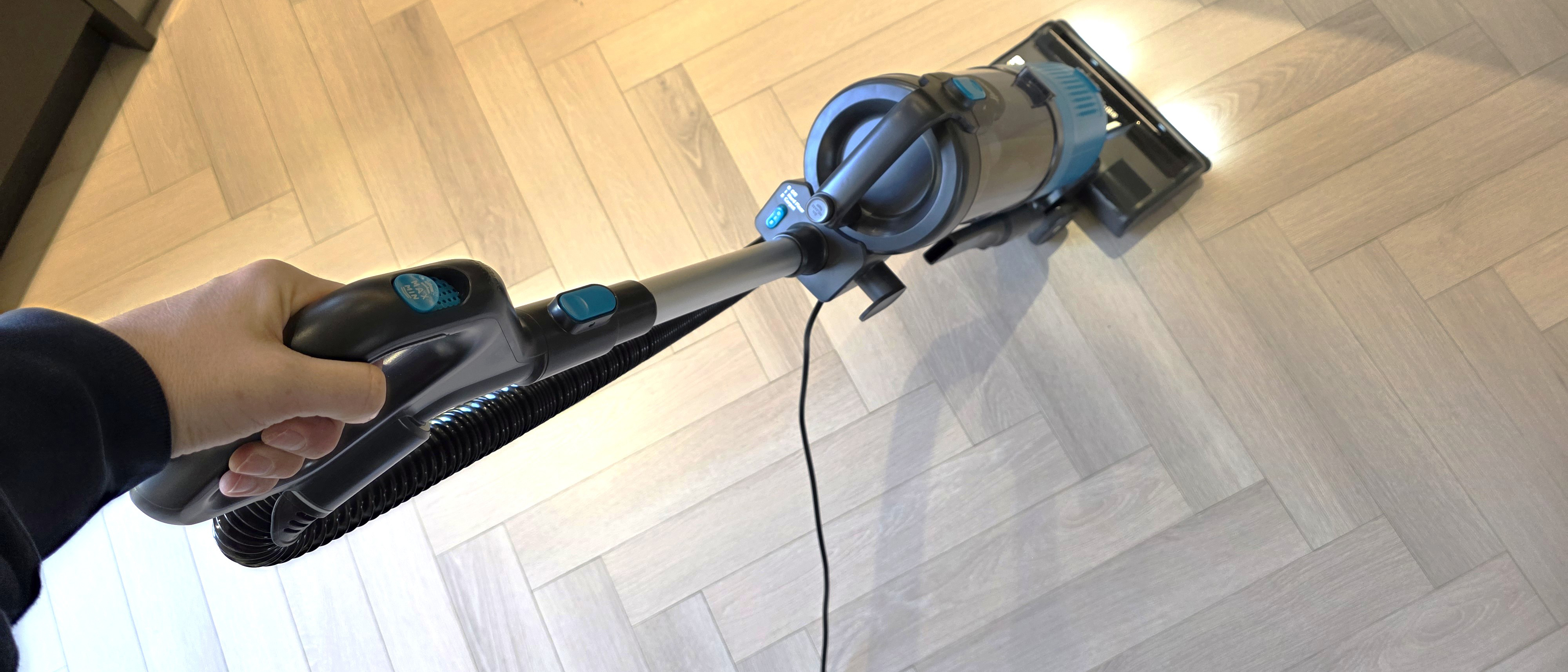 Hoover HL2 TurboStyle vacuum cleaner in reviewer's home