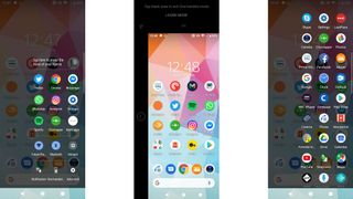 How Side Sense works on the Sony Xperia 10
