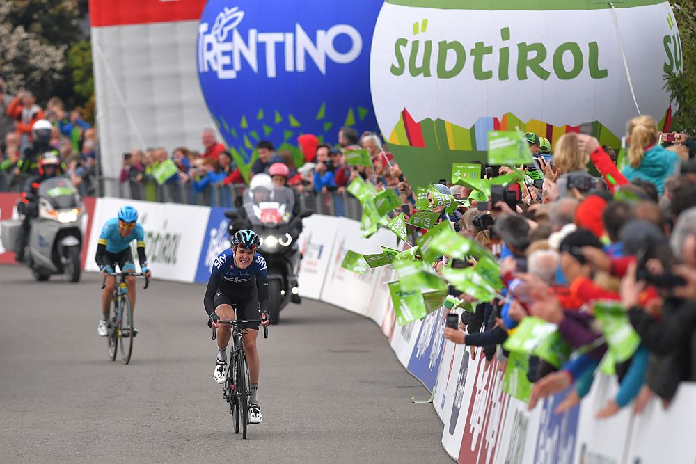 Pavel Sivakov (Team Sky) wins stage 2 at Tour of the Alps