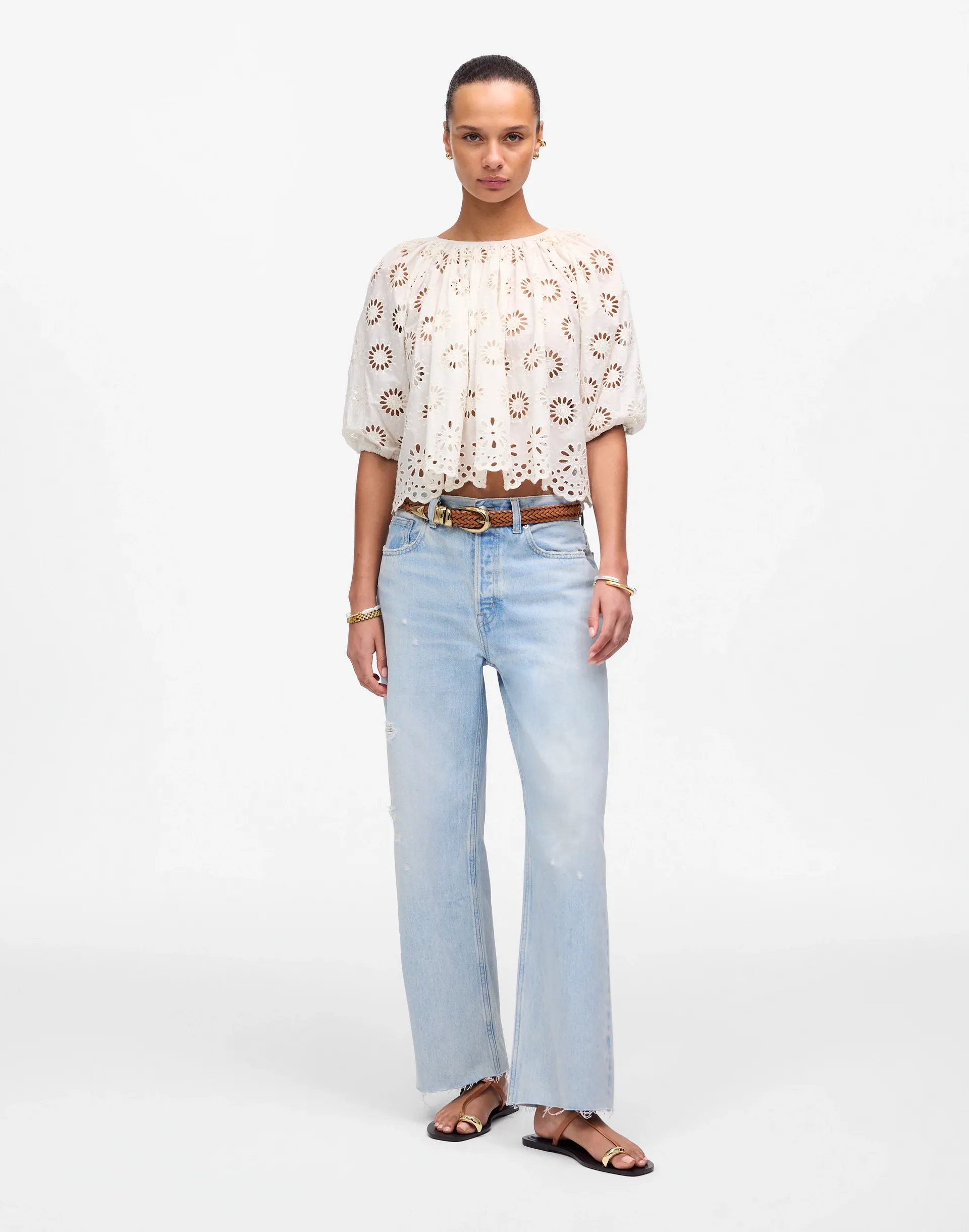 Low-Slung Baggy Crop