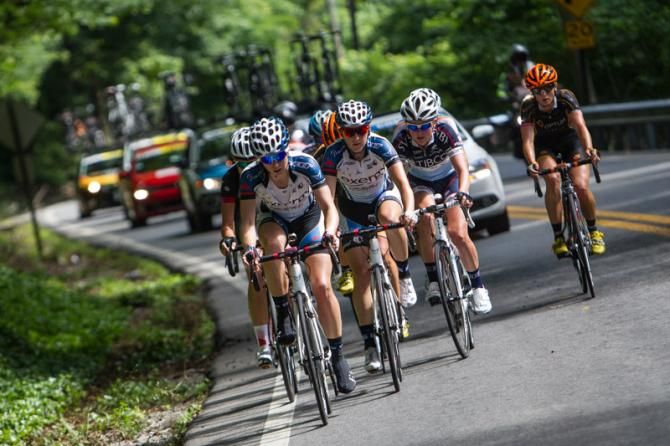 Exergy kept control of the break on the climb.