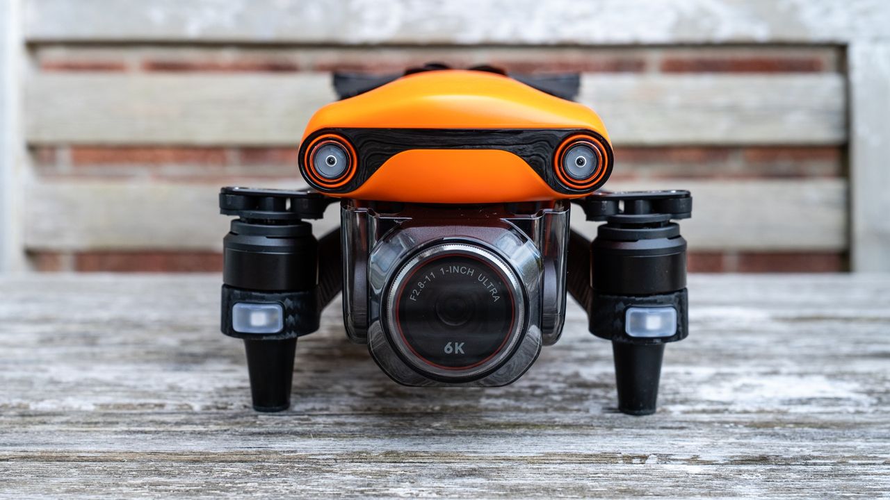 Autel EVO Lite+_Close up of front of drone (folded up)