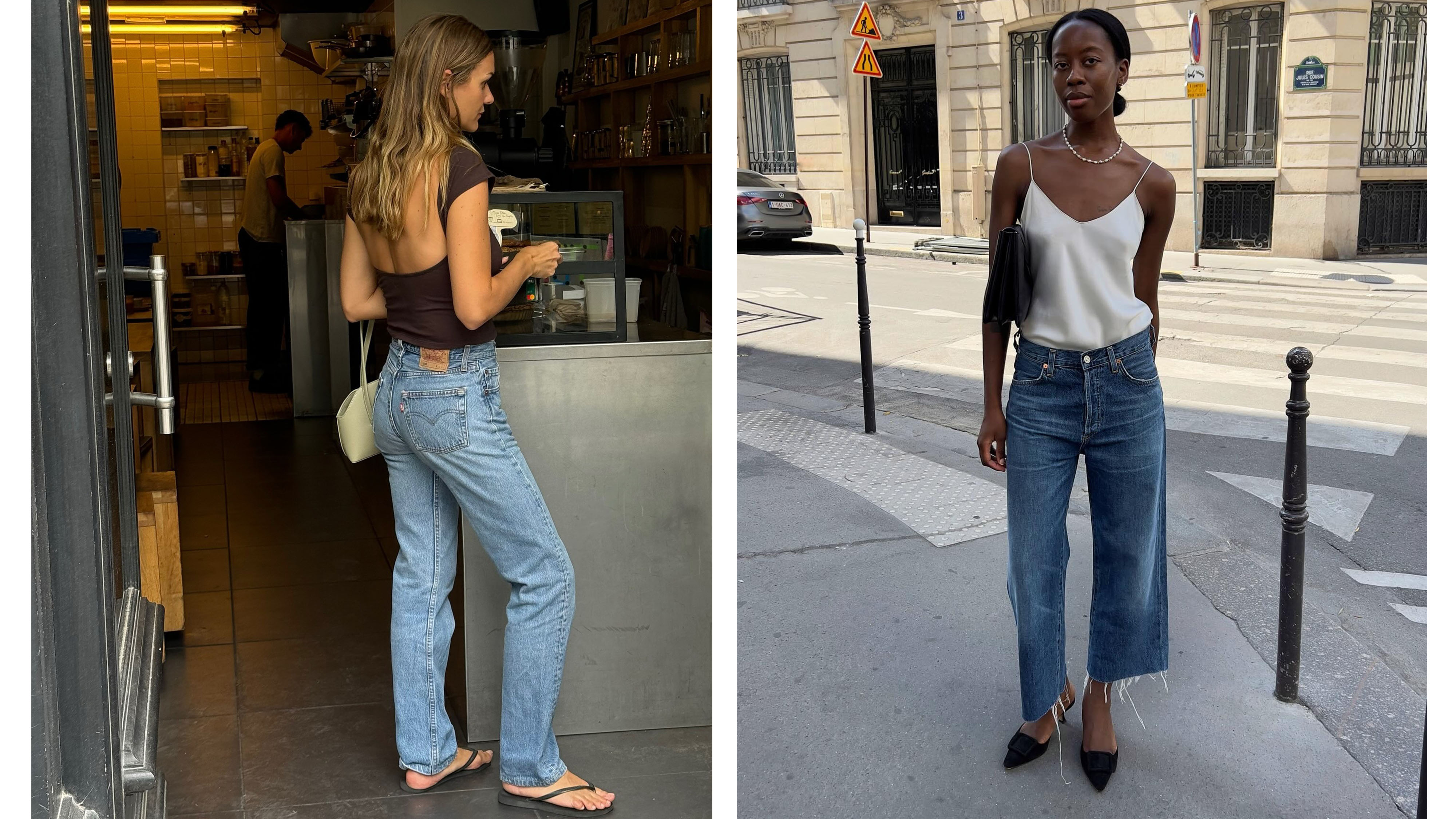 Women in jeans and top outfits