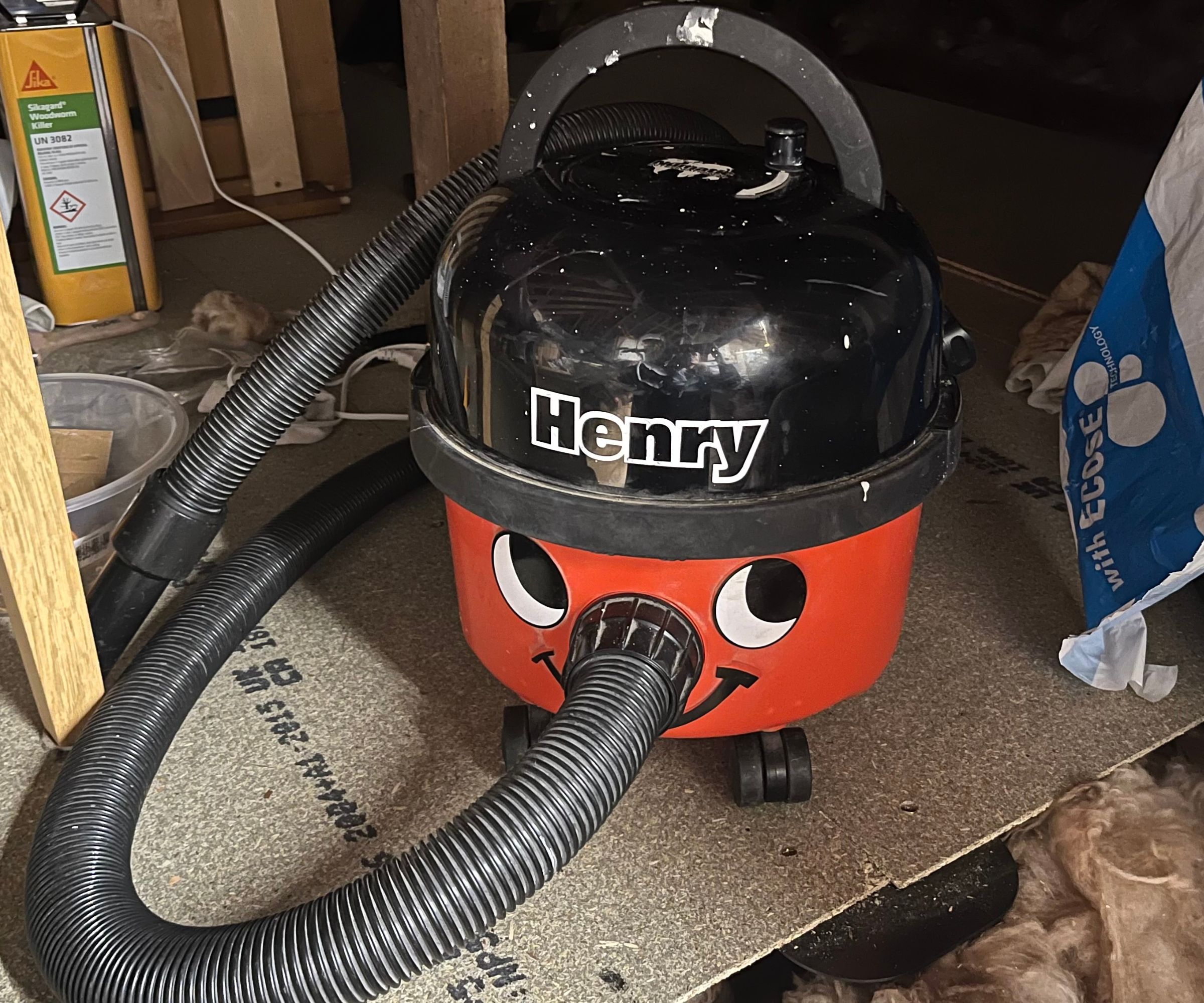 Henry HVR160 in attic
