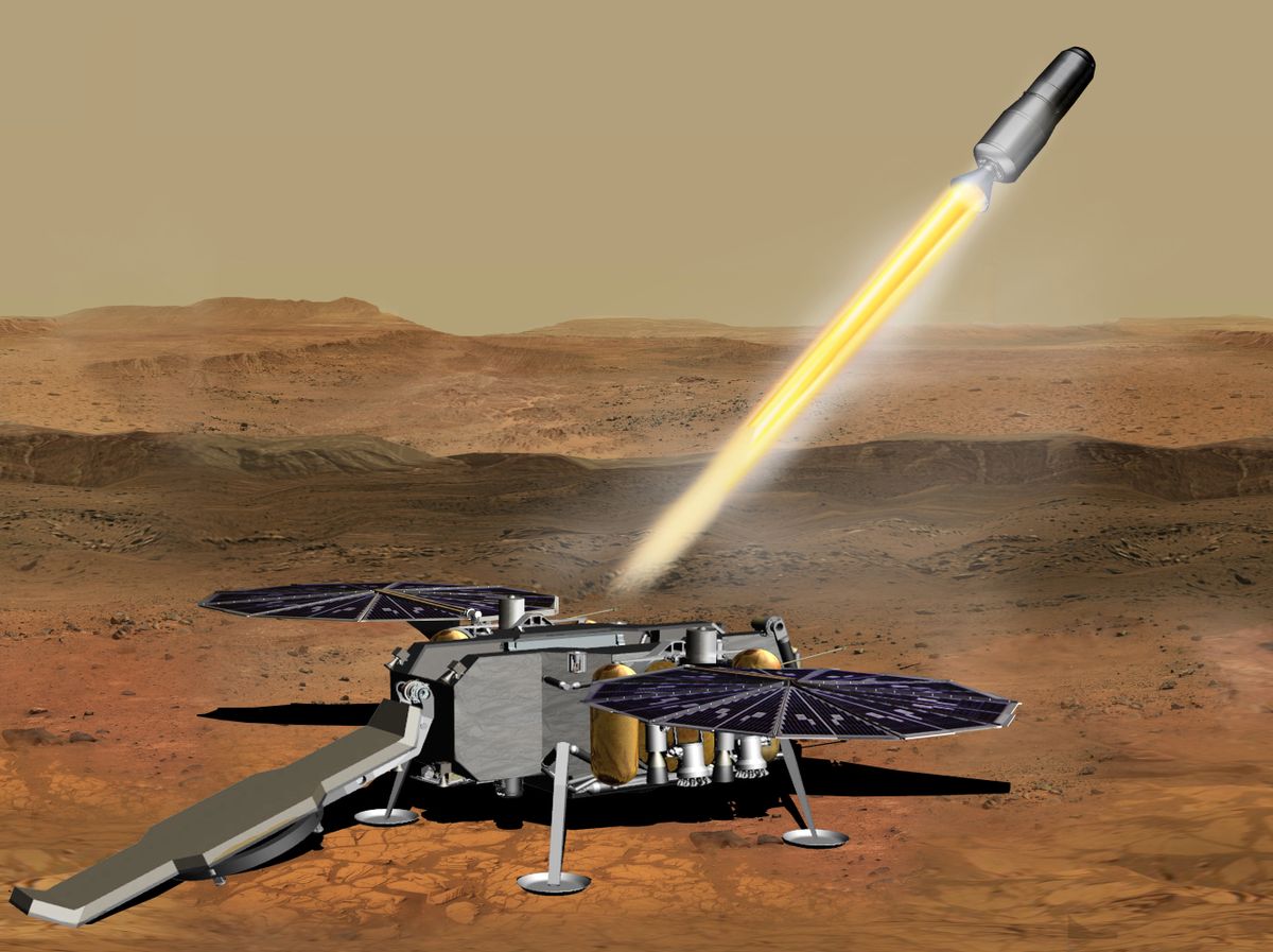 NASA picks Lockheed Martin to build rocket to carry Mars samples back to Earth