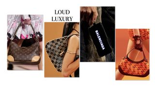 The loud luxury trend is taking shape for Spring 2025.