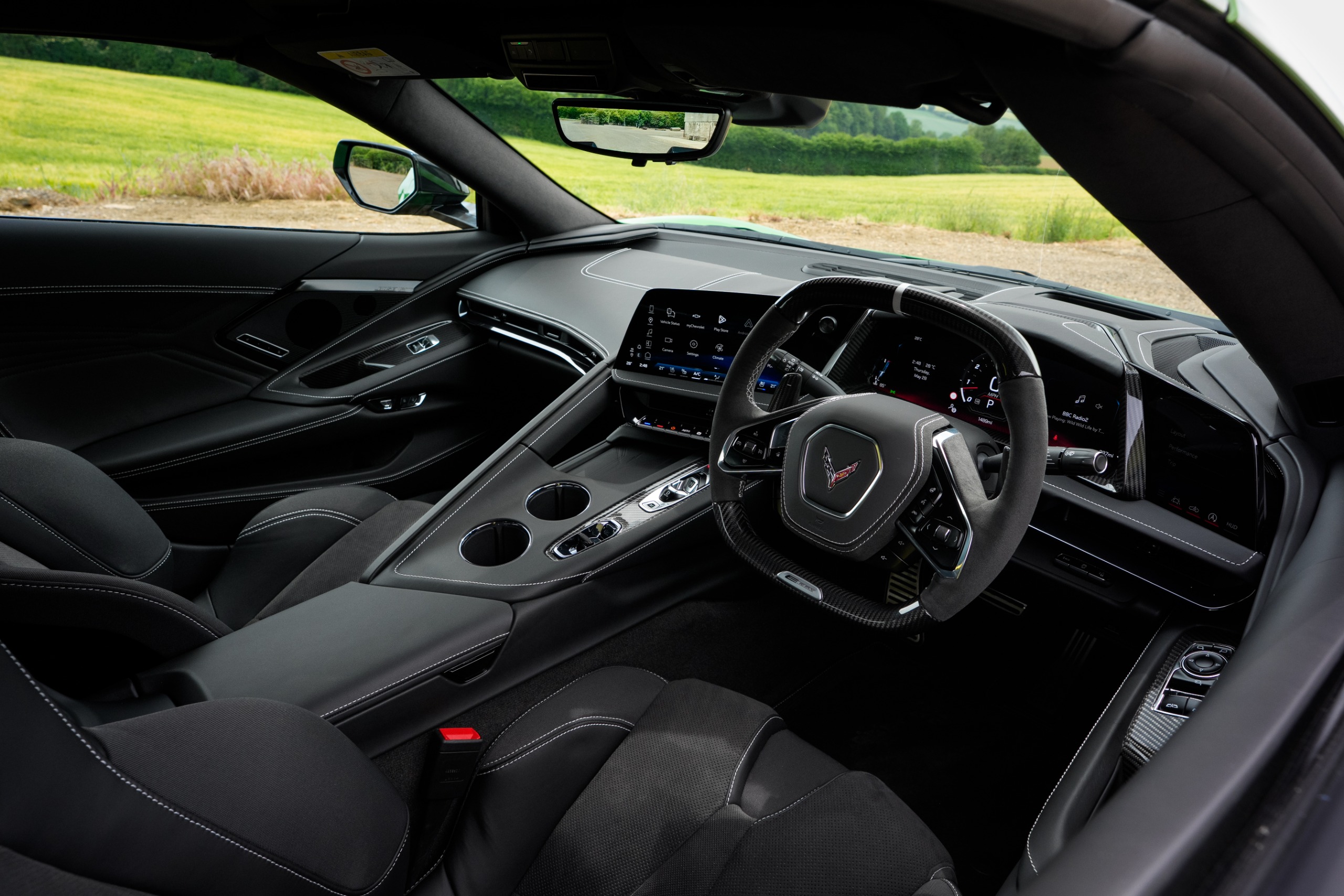 Corvette dashboard