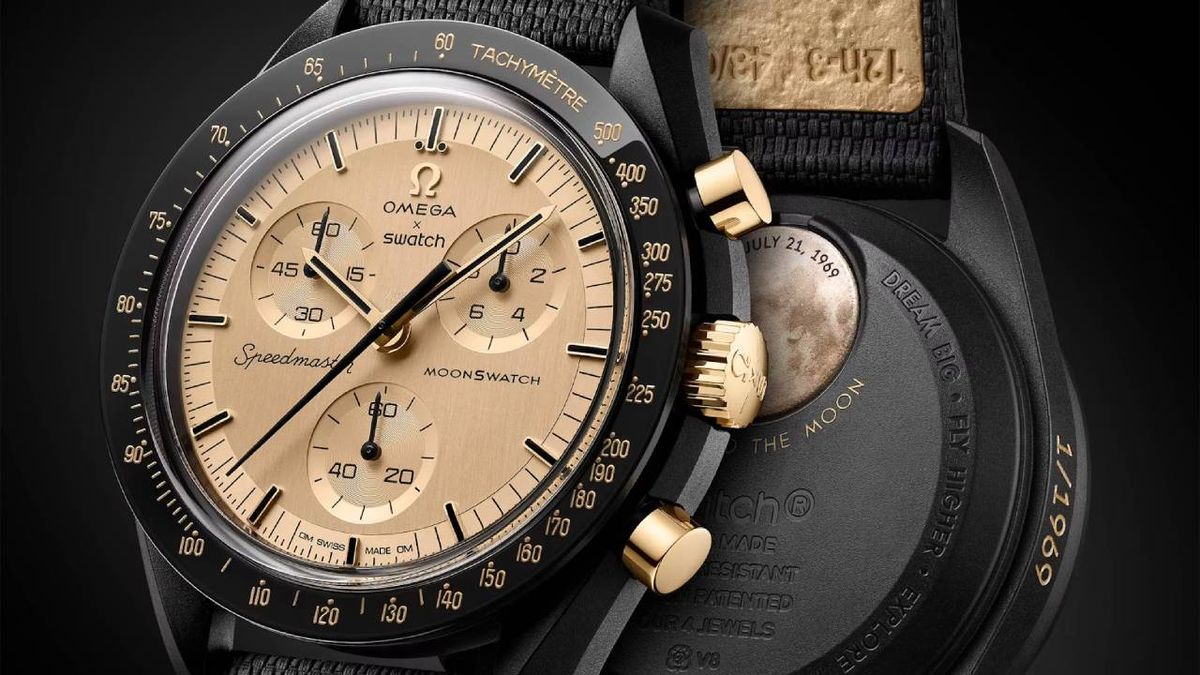 玉*様 OMEGA Mission to the Moon 腕時計 OMEGA x Swatch goes for gold with limited edition Mission To The