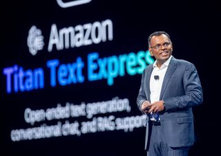AWS re:Invent 2023 keynote session with Swami Sivasubramanian