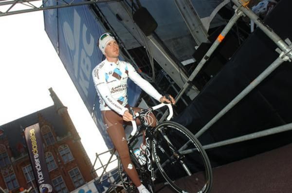 Manuel Belletti (AG2R-La Mondiale) at the start