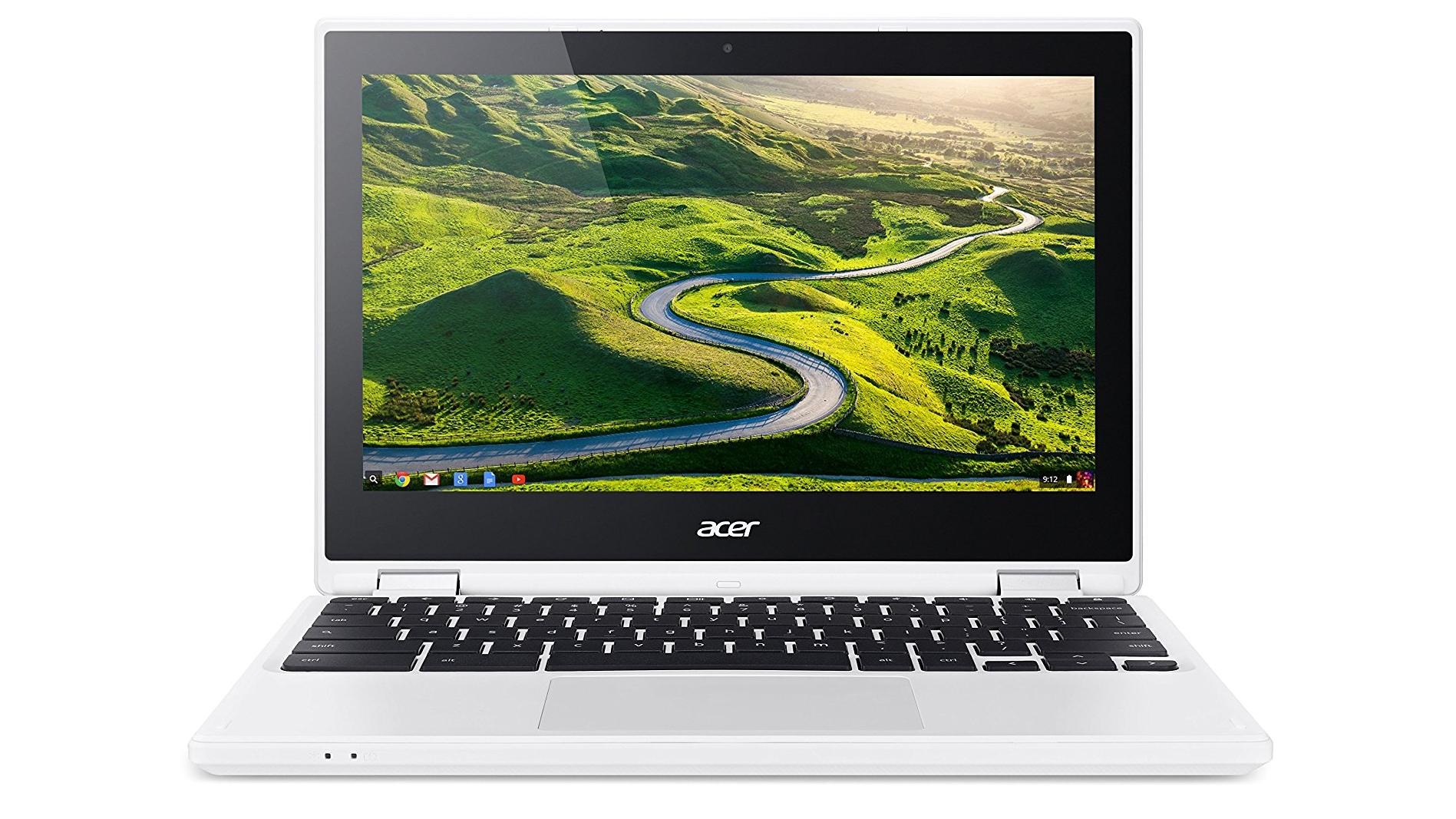 Acer Chromebook R11 from the front against a white background