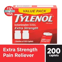 Tylenol Extra Strength 500mg, 200-count