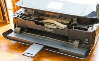 Best All in One Printers: The inside of a Canon printer
