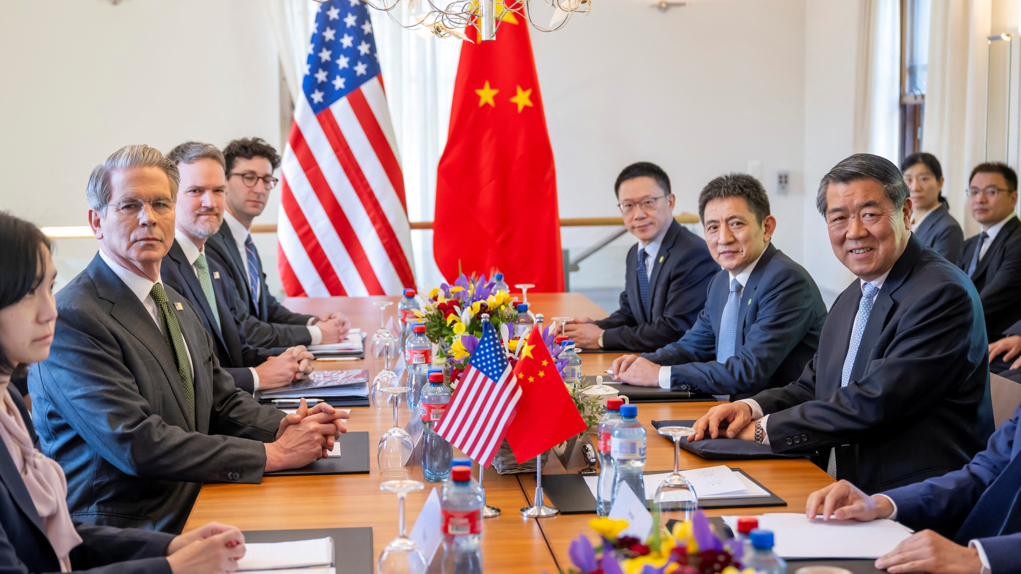 Scott Bessent meets with Chinese negotiators