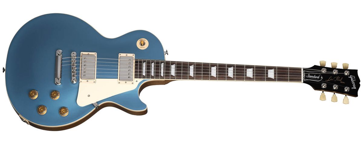 Gibson Custom Color Les Paul Standard 50s Plain Top Pelham Blue