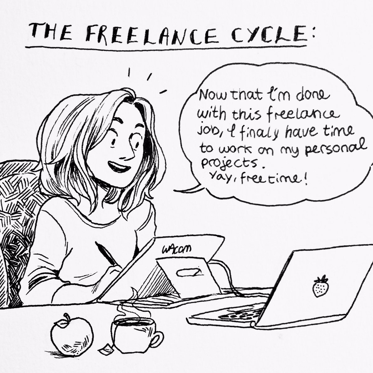 Funny comic reveals the dilemmas of freelance life | Creative Bloq