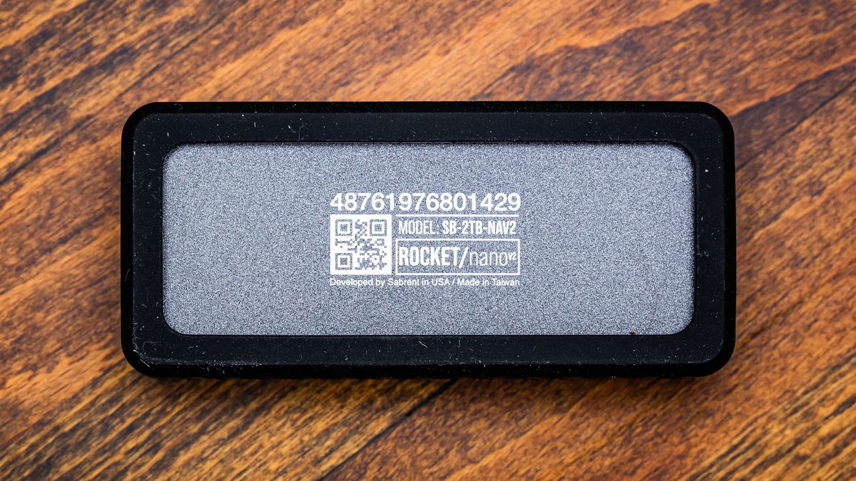 Sabrent Rocket nano V2 Portable SSD