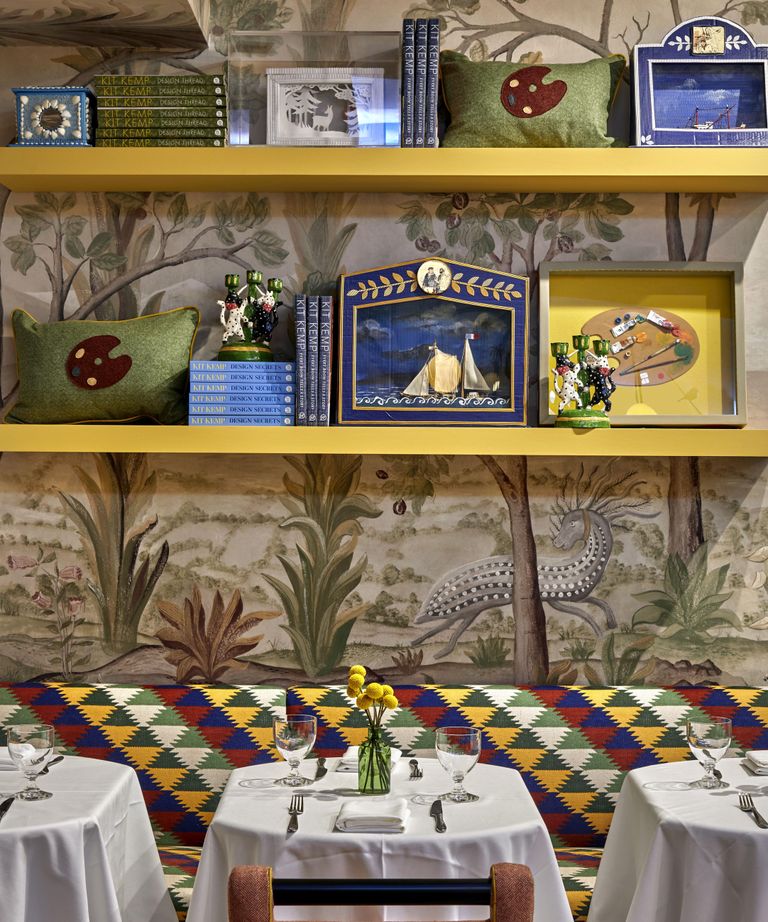 5 style lessons from Kit Kemp’s Palette cafe in NYC Livingetc