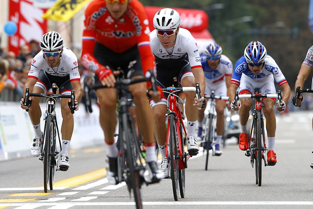 Sergey Firsanov (RusVelo) takes second, Giacomo Nizzolo (Trek Factory Racing) third
