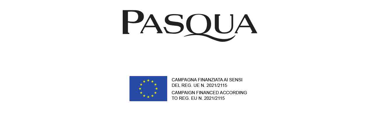 Pasqua Wines logo and EU OCM logo