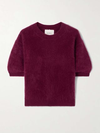 Juniper Brushed-Cashmere Sweater