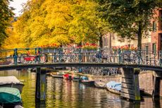 Canal in Amsterdam