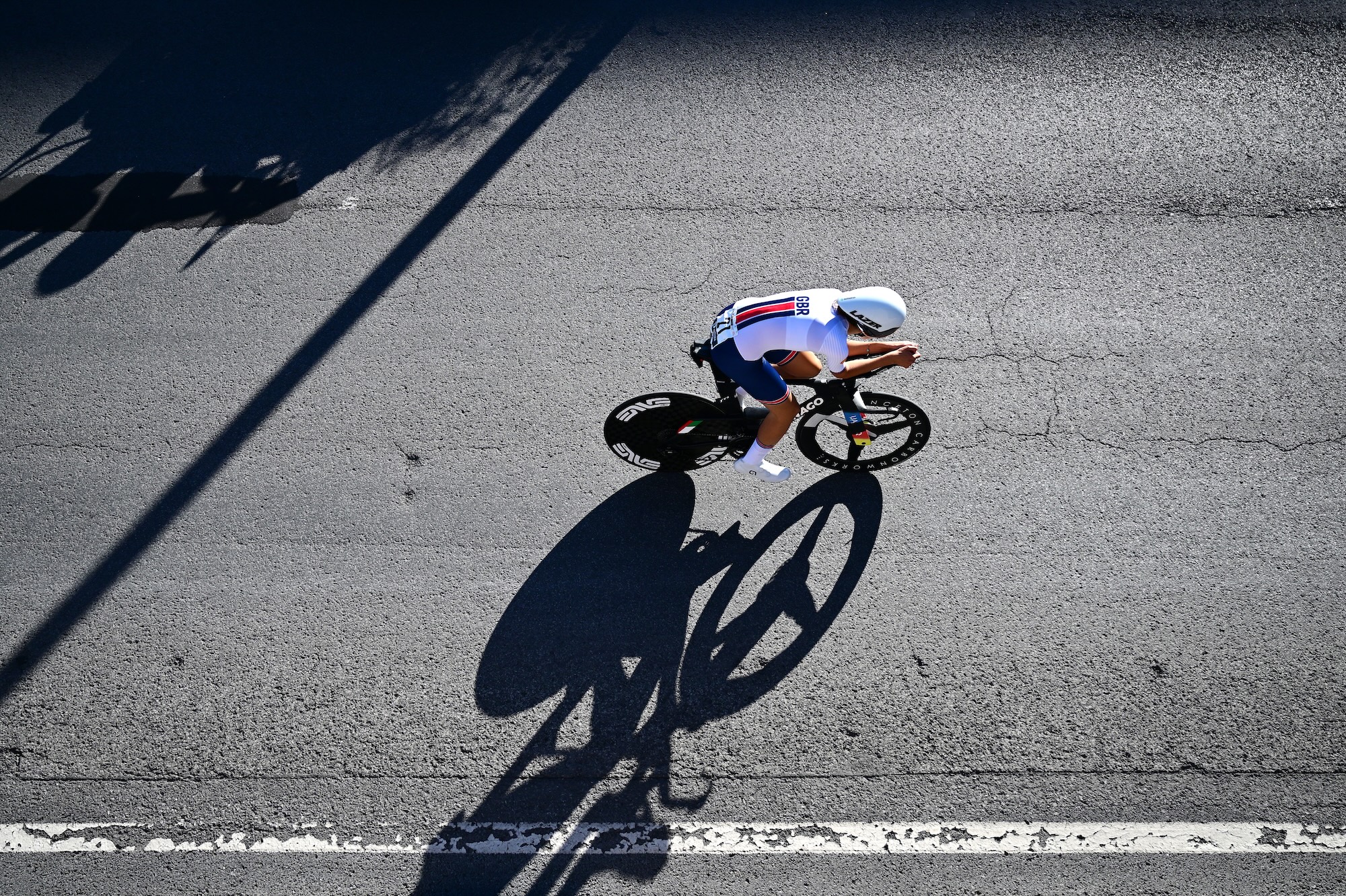 Aalia Clay and Team Great Britain competes during the 99th UCI Road World Championships Montreal 2026