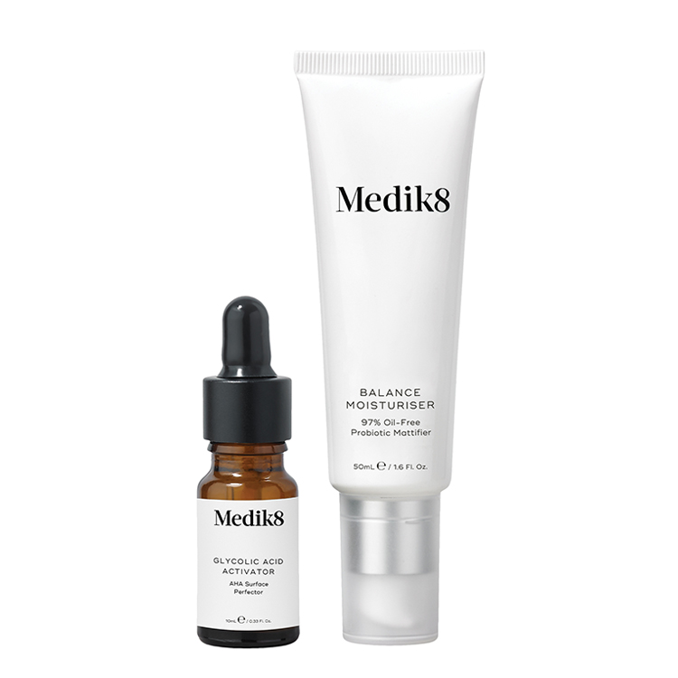 Medik8 Balance Moisturiser With Glycolic Acid Activator