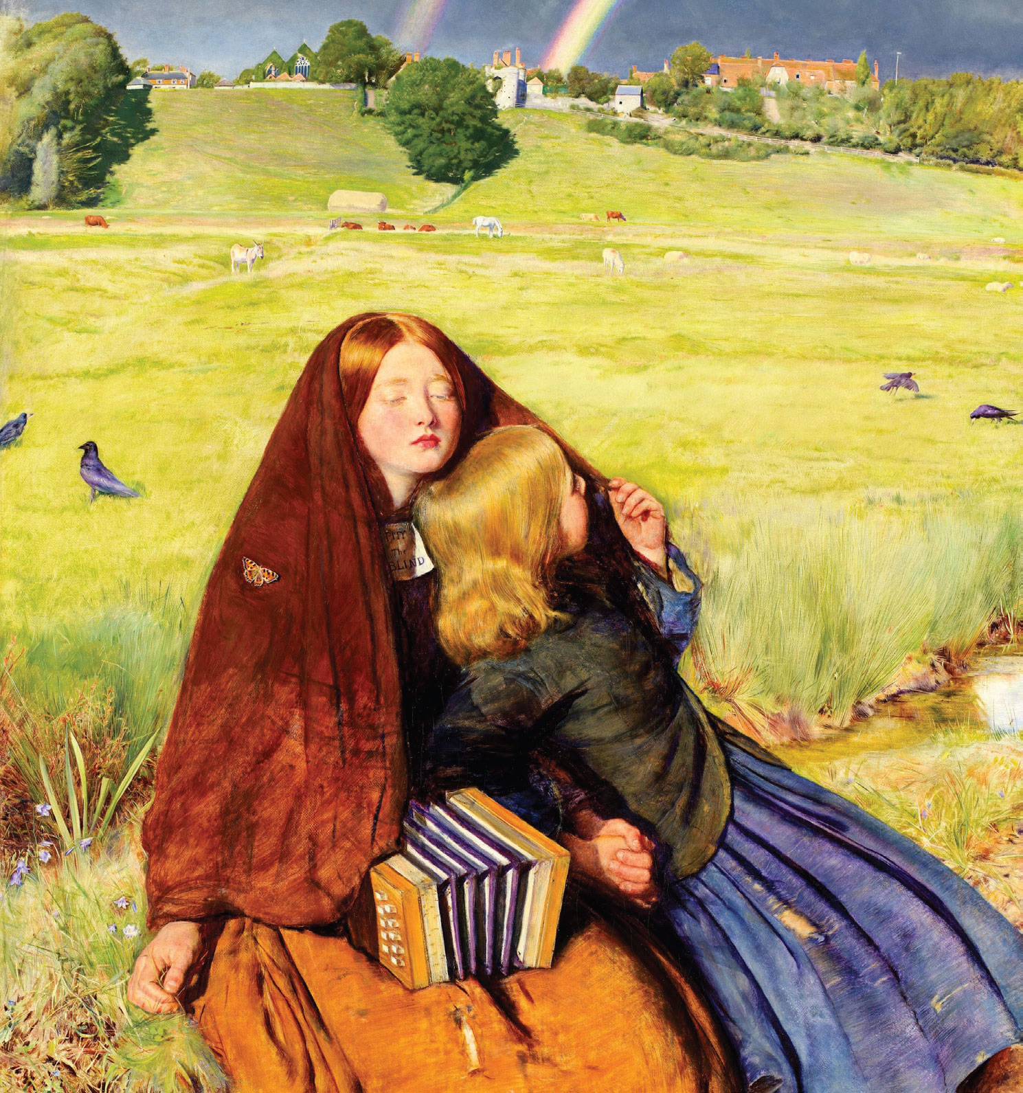 Fine art — such as the picture here, The Blind Girl by John Everett Millais — poses unique risks not covered by standard insurance.