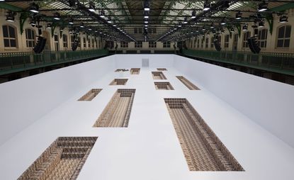 Acne Studios A/W 2022 show set interior