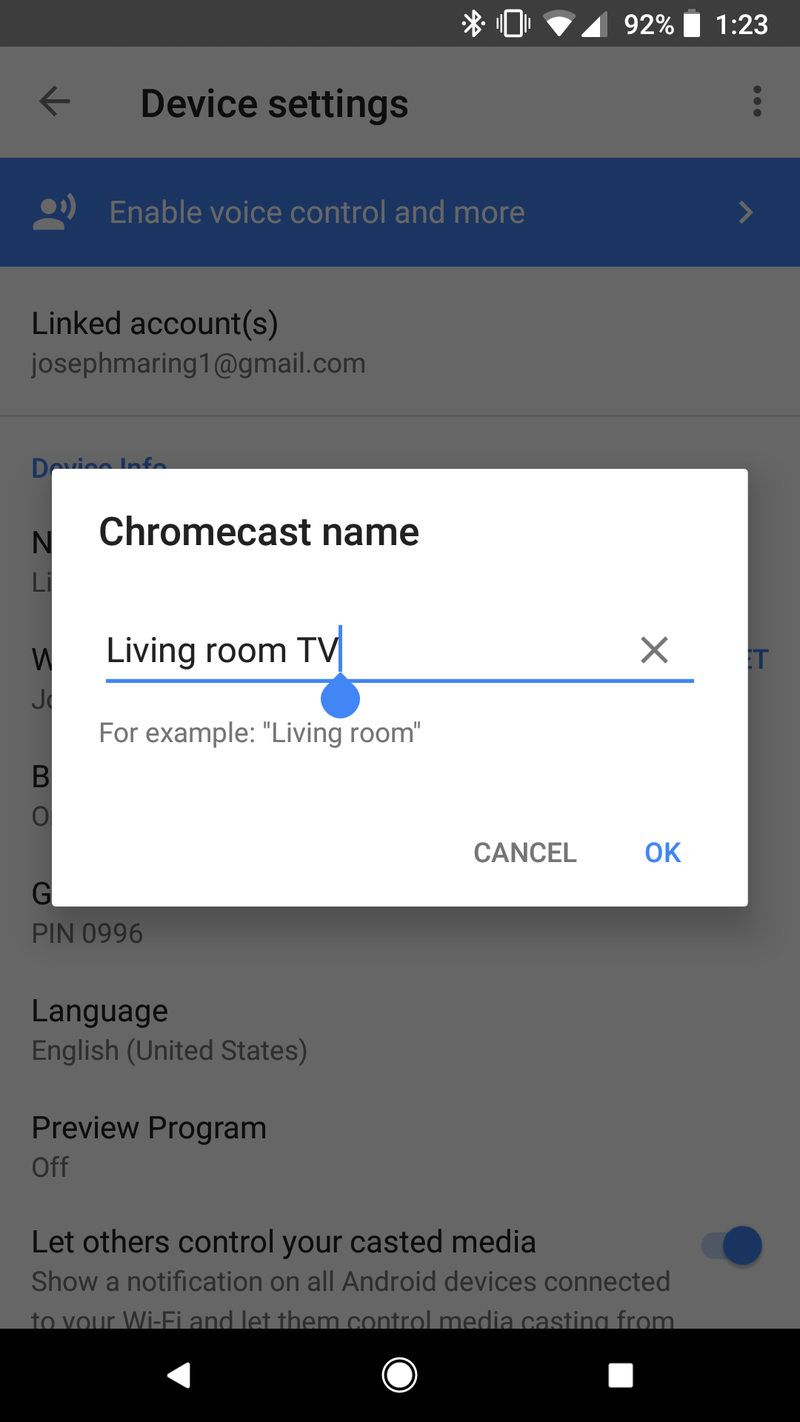How to ask Google Home to show the weather on your Chromecast Android