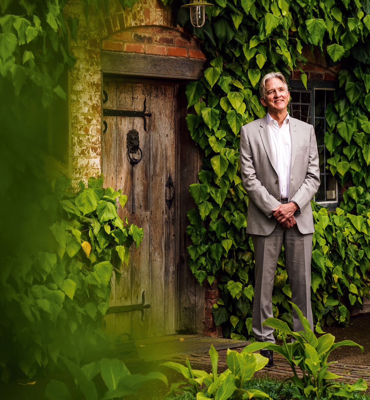 National Trust chairman René Olivieri at Baddesley Clinton, Warwickshire.