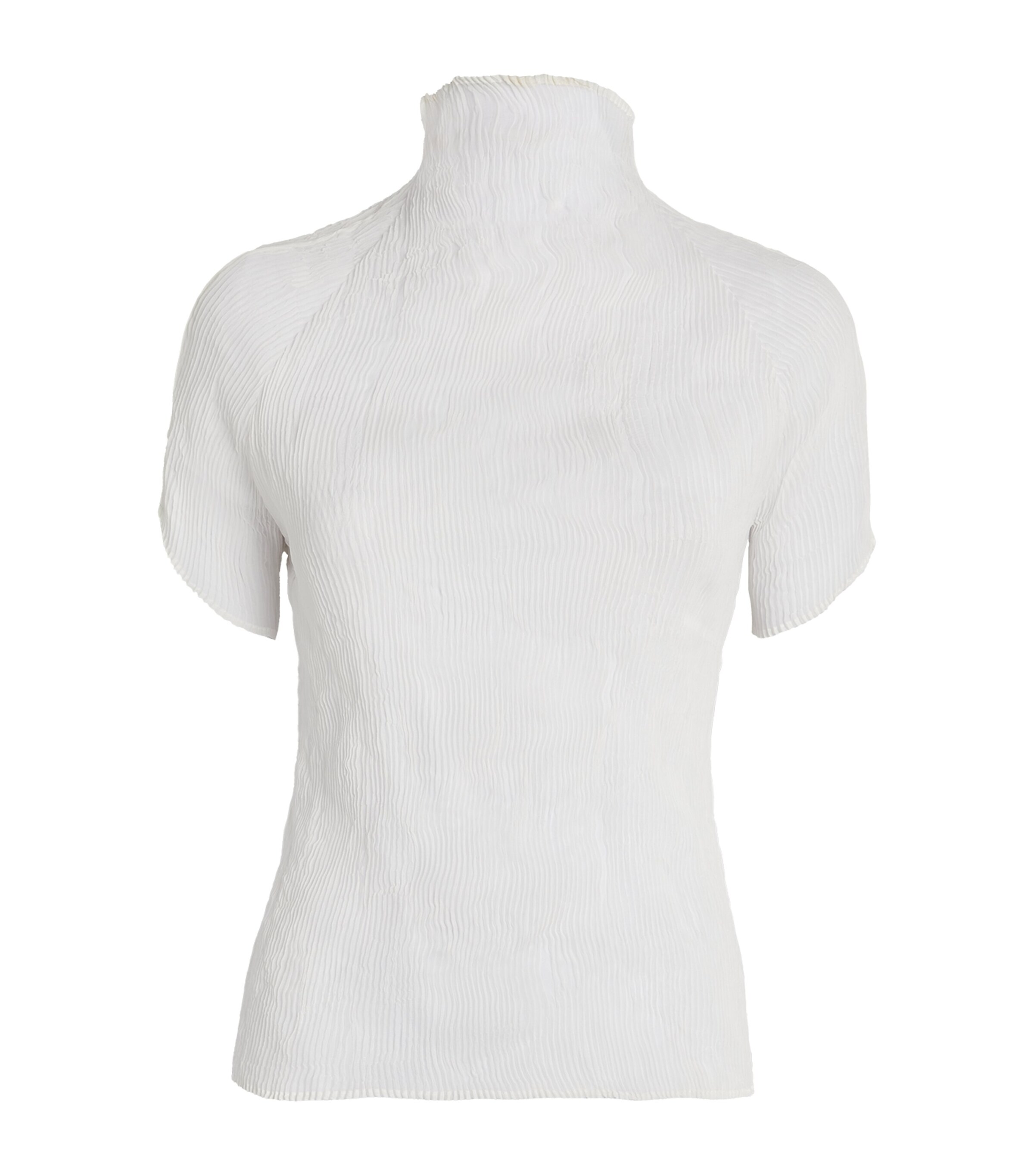 Semi-Sheer Chiffon Twist Top