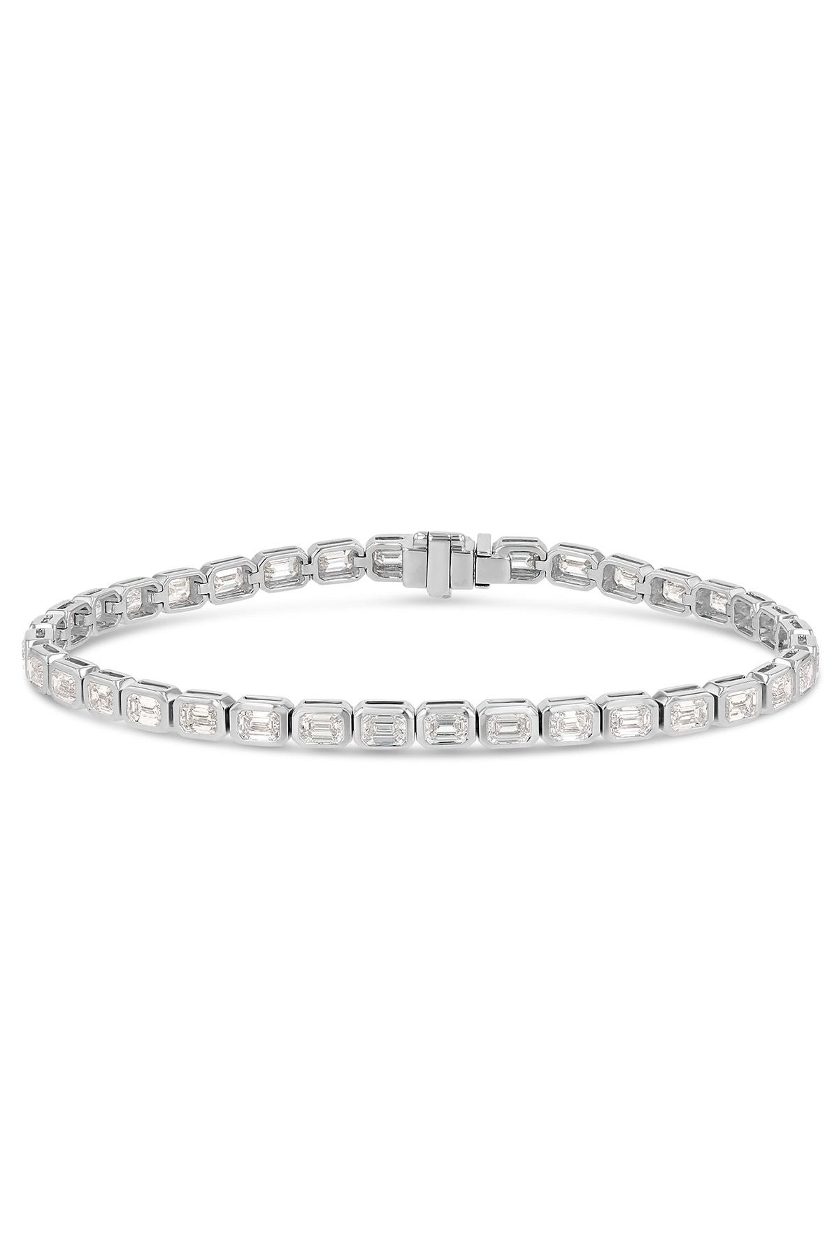 Emerald Cut Tennis Bracelet 