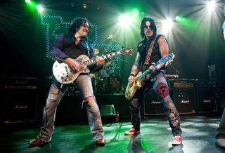 A hard act to follow, Vivian Campbell and Ricky Warwick shore up the Thin Lizzy legacy in NYC in 2011