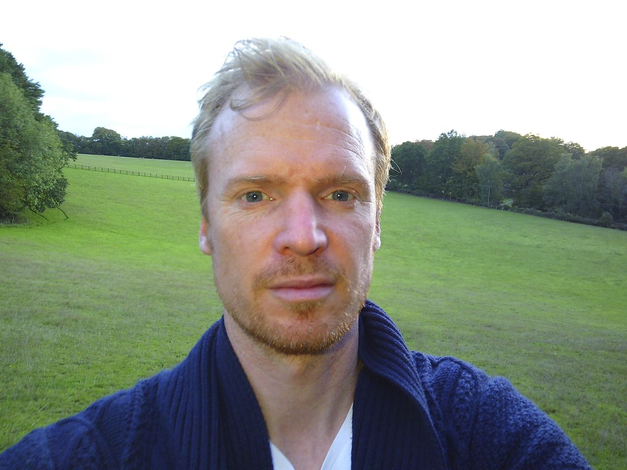 Selfie taken with the Camp Snap camera